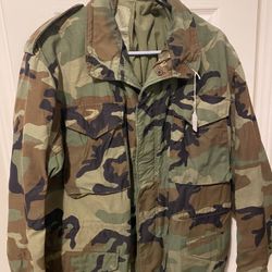 US Army Camouflage Field Jacket 