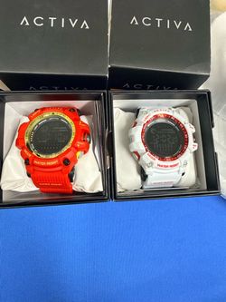 To Invicta made G shocks 55 per or 100 for both