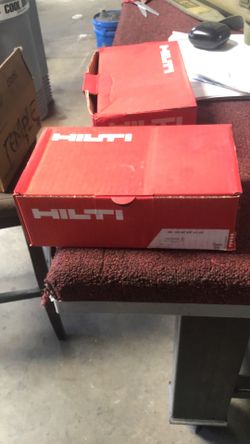 Hilti  concrete anchors
