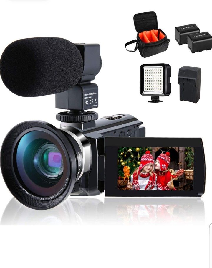 CofunKool Ultra 4k Video Camera Camcorder