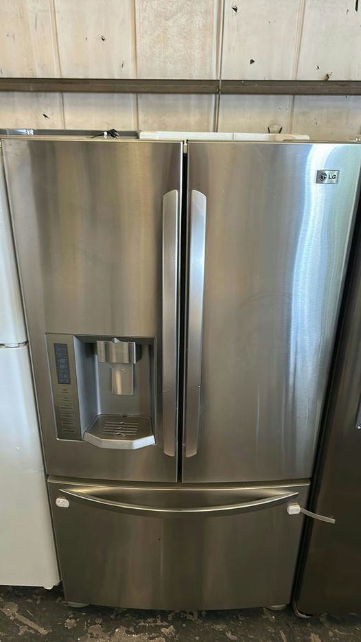 Stainless Steel LG French Door Fridge IceMaker