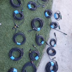 10 Dj Cables All $100