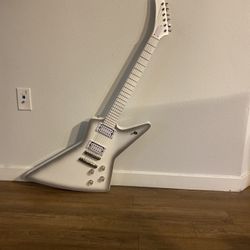 White Electric Guitar
