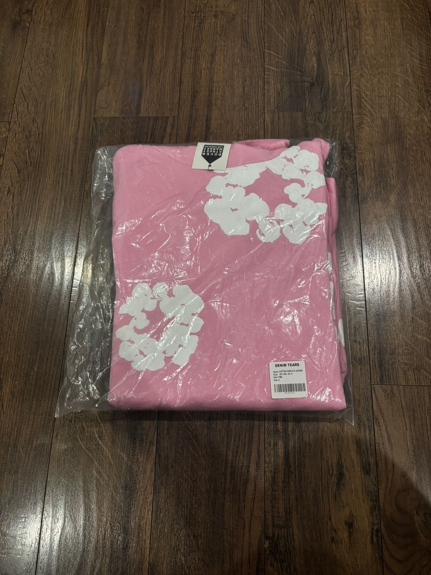 Size S Pink Denim Tears White Wreaths (AUTHENTIC Passes Stockx)