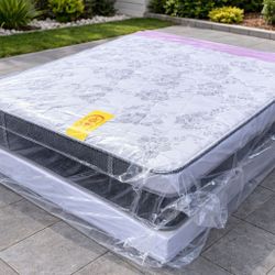 🇺🇸 NEW QUEEN PILLOWTOP SET $219