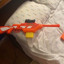 nerf sniper rifle with scope