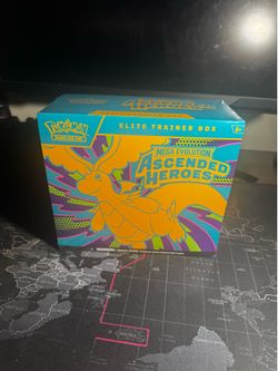 Pokemon TCG Mega Evolution Ascended Heroes Elite Trainer Box