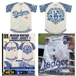 Dodgers Mexican heritage jersey 2026 XL