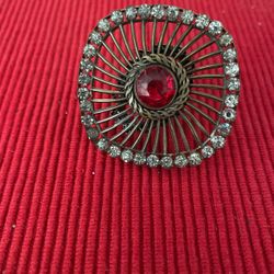 Vintage Adjustable Ring Almost 2inch Diameter Special Piece 