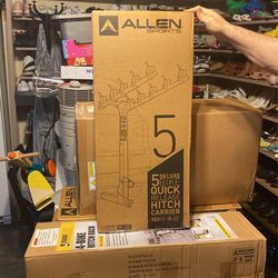 New 5 Bike Hitch carrier