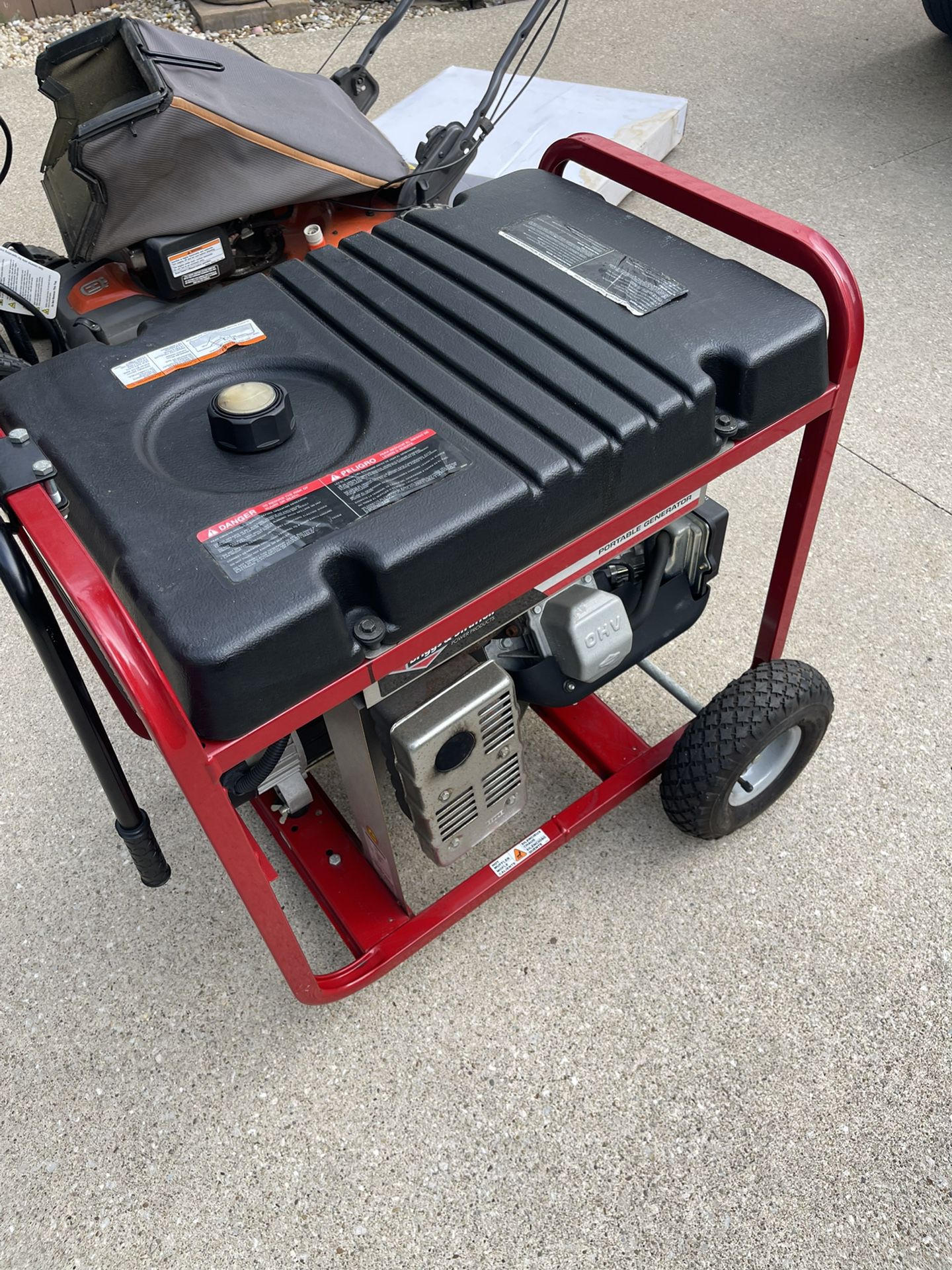 Briggs and Stratton Generator 8500 starting watts (or Trade For Mickey Mantle Cards)