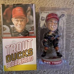 Mike Trout Bobblehead Los Angeles Angels