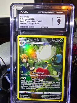Roserade Lost Origin Trainer Gallery Holo MINT 9