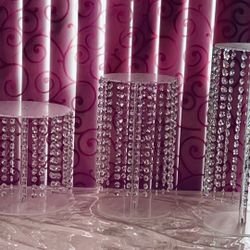 CAKE STANDS SET FOR SALE $300