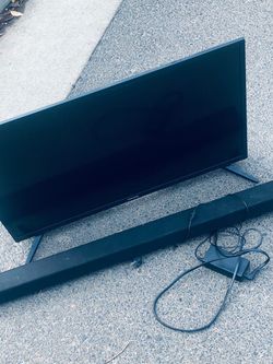 tv and soundbar