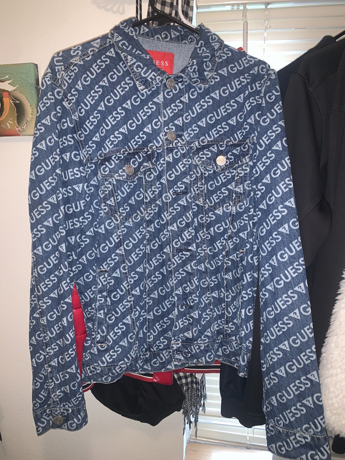 Guess Jean Jacket Size L