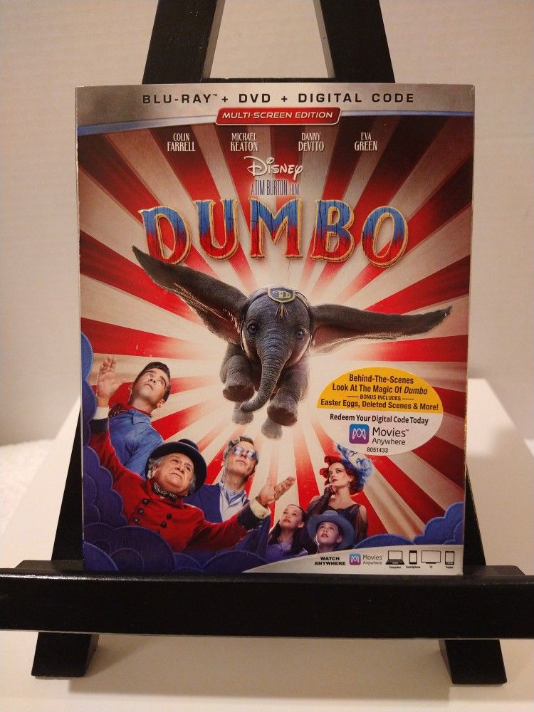 Disney 🐘Dumbo 🐘 2 Disc Blu-Ray / DVD Combo