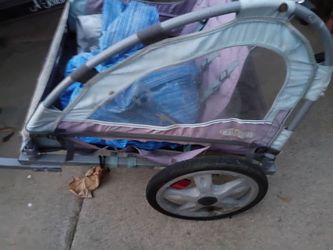 Jeep Double Bike Trailer / Stroller