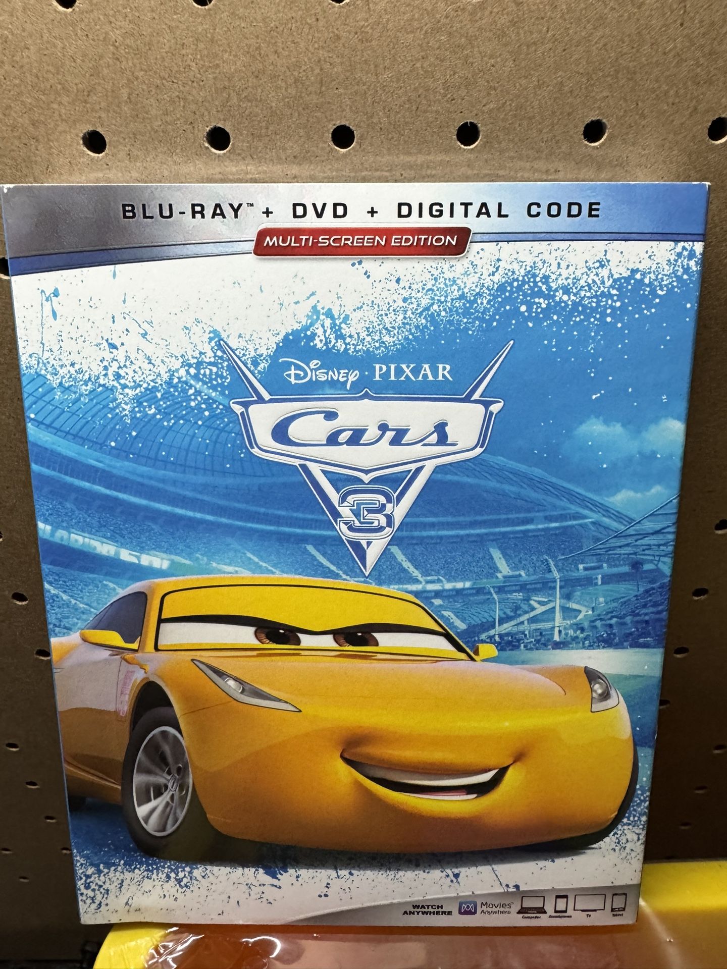 NEW Disney CARS DVD NEW!