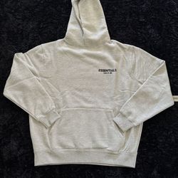 Essentials Light Oatmeal Hoodie