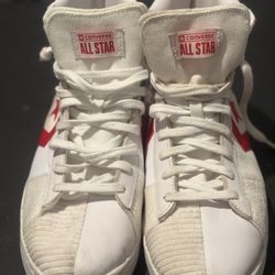 Converse leather high top