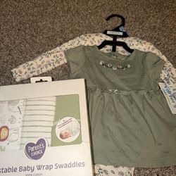 Baby Girl Dress And Shirt