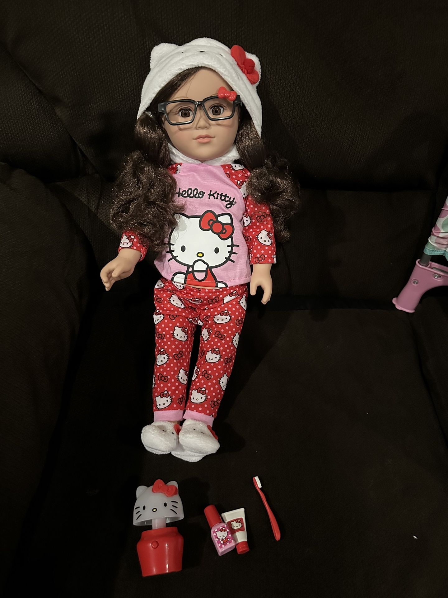 Hello Kitty Doll Set Open Box Not Used