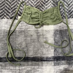 Olive Green Aerie Bikini Top