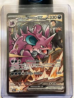 Pokemon - Team Rocket's Nidoking ex - 233/182 Destined Rivals