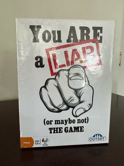 The Game. You are a Liar (or may not be), unopened, $13, no holds