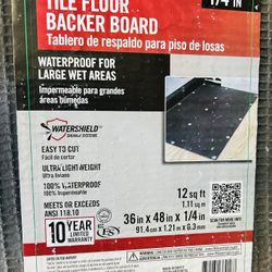 Tile Floor Backer Boards 8pcs