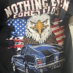 Snap-on Tools Bald Eagle Car Back Graphic T-Shirt – Men’s Large – Classic Design