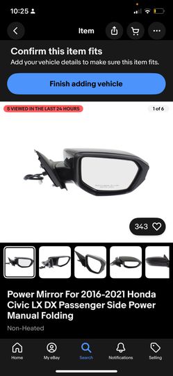 Honda Civic Mirror