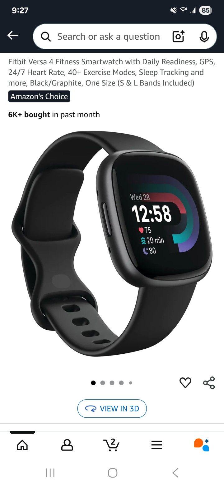 New Fitbit Versa 4