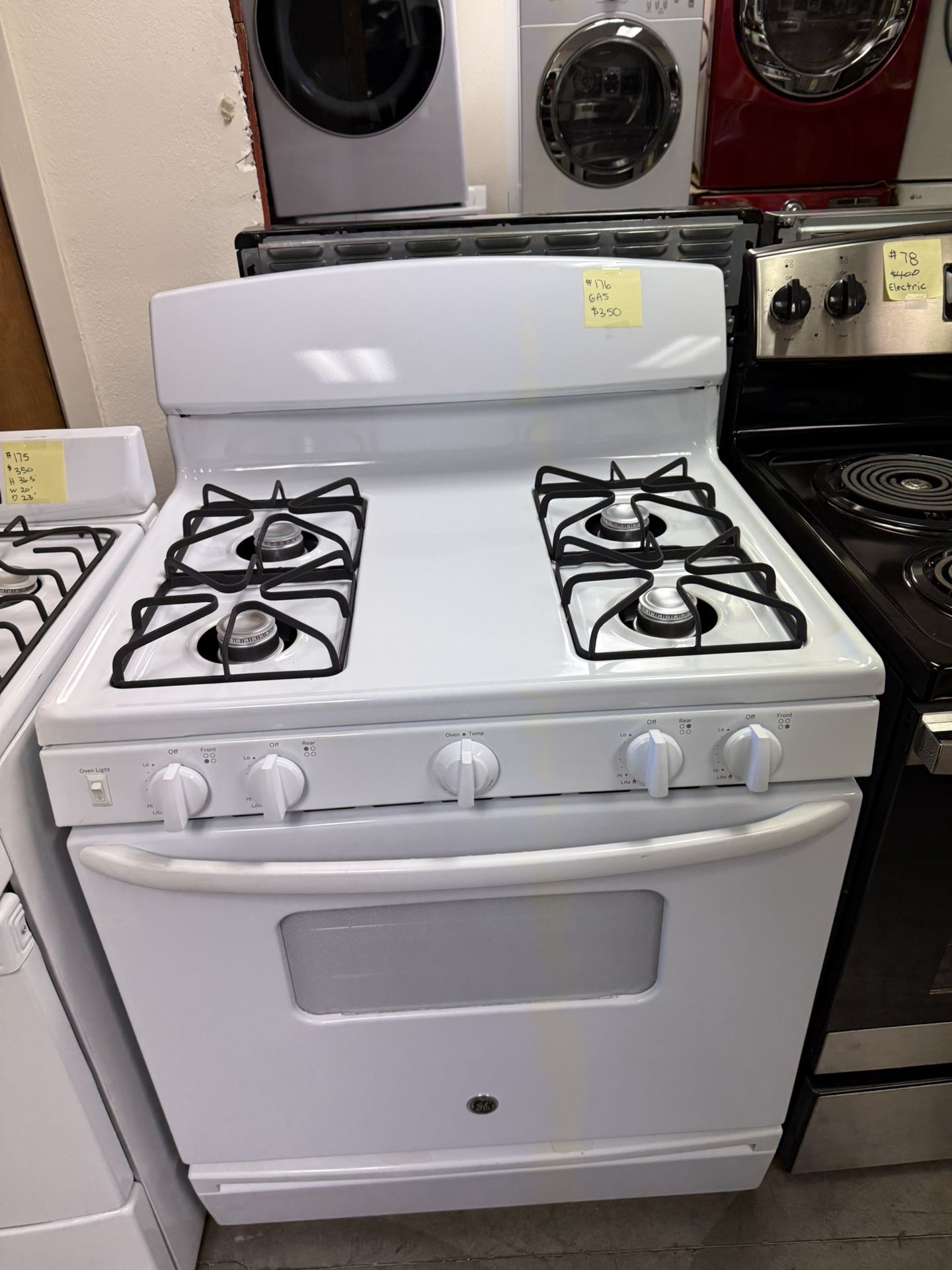 White Ge Stove