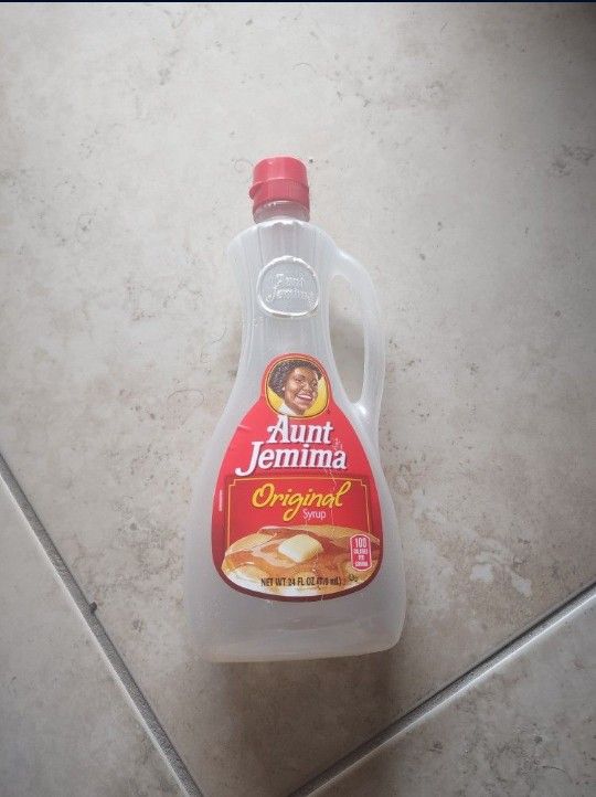 Aunt Jemima Original Bottle Empty 