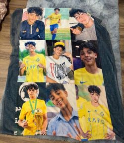 Ronaldo Junior Throw blanket