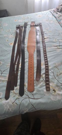 Real leather belts for recycle 7 of 38 inches plus