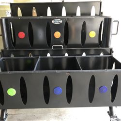 Two-Tiered six Compartments Jelly-Bell Rack