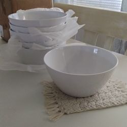 Melamine Bowls - Set of Six (NEW)