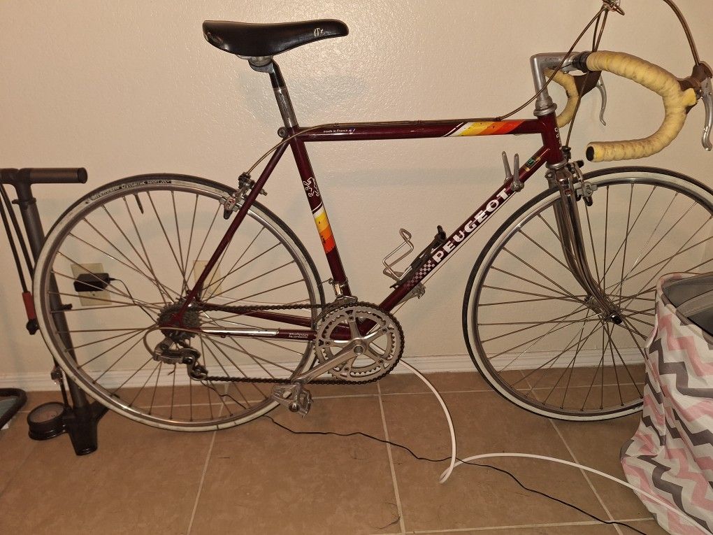 Road Bike Peugeot Pgn10 Vintage 1984