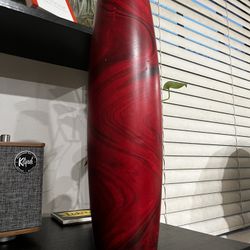 Red Vase For Flowers. 
