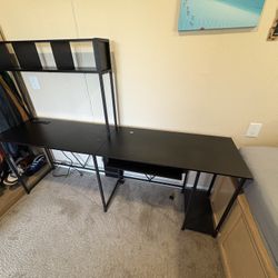 L Shaped Or Reversible Desk 