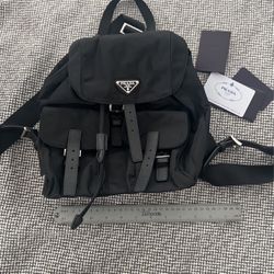 Mini Prada Backpack black Brand New Unused 