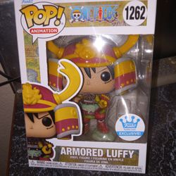 One Piece  Armored Luffy Exclusive Funko Pop