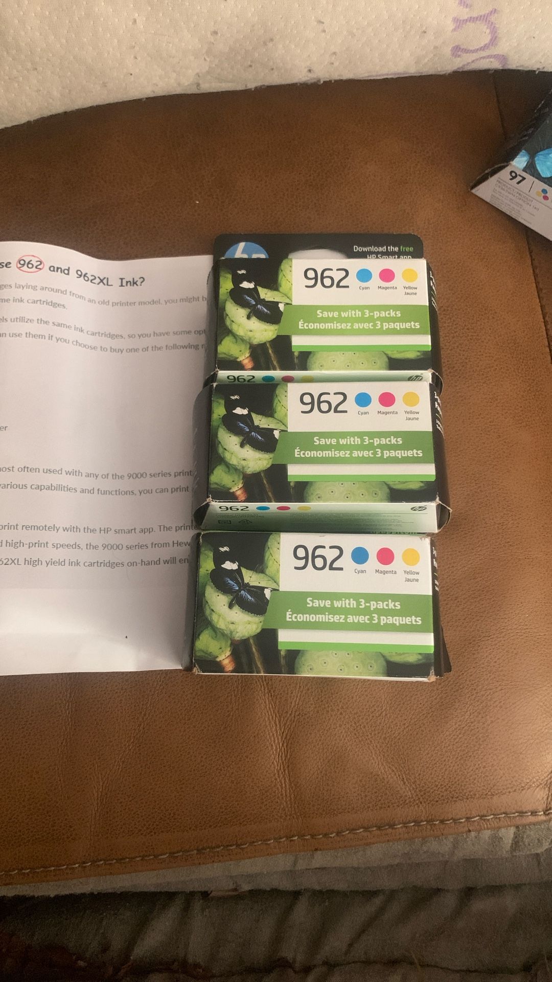 Hp Printer Ink 962