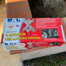 X-Chock Tire locking Chocks