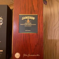 Extremely Rare Bottle Of  Jameson Vintage Reserve Irish Whiskey 2007 Edition