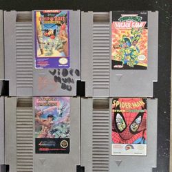 Original Nintendo Video Games -  Spiderman 