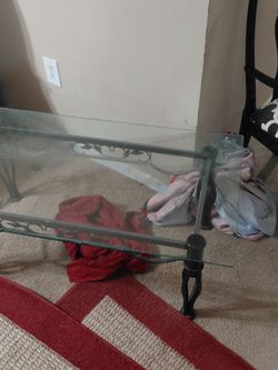 GlassCoffee table